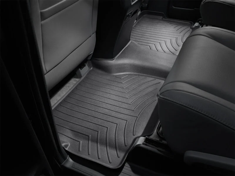 WeatherTech 08+ Toyota Sequoia Rear FloorLiner - Black - Additional View 5