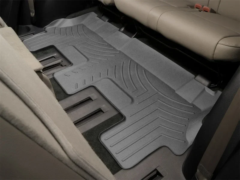 WeatherTech 08+ Toyota Sequoia Rear FloorLiner - Black - Additional View 5