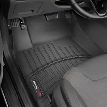 WeatherTech 2017+ Kia Niro Front FloorLiner - Black - Side View
