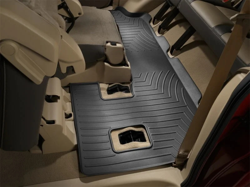 WeatherTech 07+ Ford Expedition EL Rear FloorLiner - Black - Additional View 5