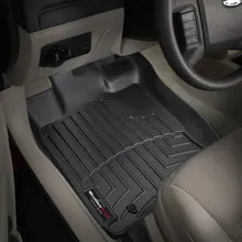 WeatherTech 06-09 Ford Fusion Front FloorLiner - Black - Installation View