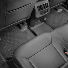 WeatherTech 2018+ Volkswagen Atlas Rear FloorLiner - Black - Side View