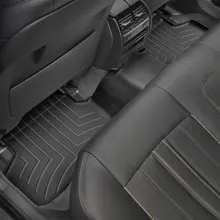 WeatherTech 17+ BMW 5-Series Rear FloorLiner - Black (X-Drive Only) - Side View