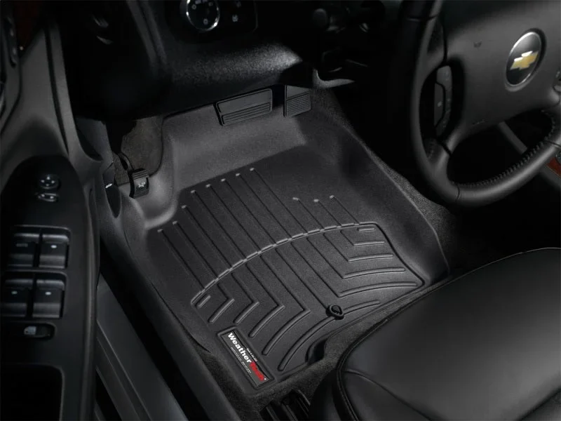 WeatherTech 06-13 Chevrolet Impala Front FloorLiner - Black - Installation View