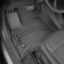 WeatherTech 2018+ Buick Enclave Front FloorLiner - Black - Side View