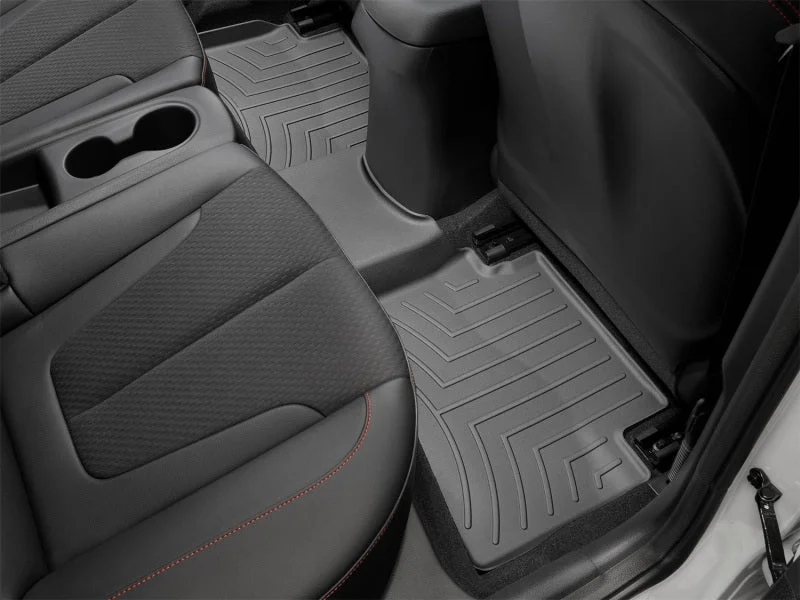 WeatherTech 2019+ Hyundai Veloster Rear FloorLiner - Black - Side View