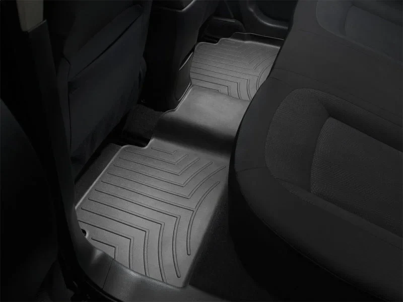 WeatherTech 08-13 Nissan Rogue Rear FloorLiner - Black - Additional View 5