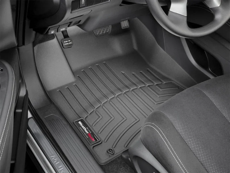 WeatherTech 2017+ Nisssan Murano (Will Fit 2017.5 Models) Front FloorLiner - Black - Side View