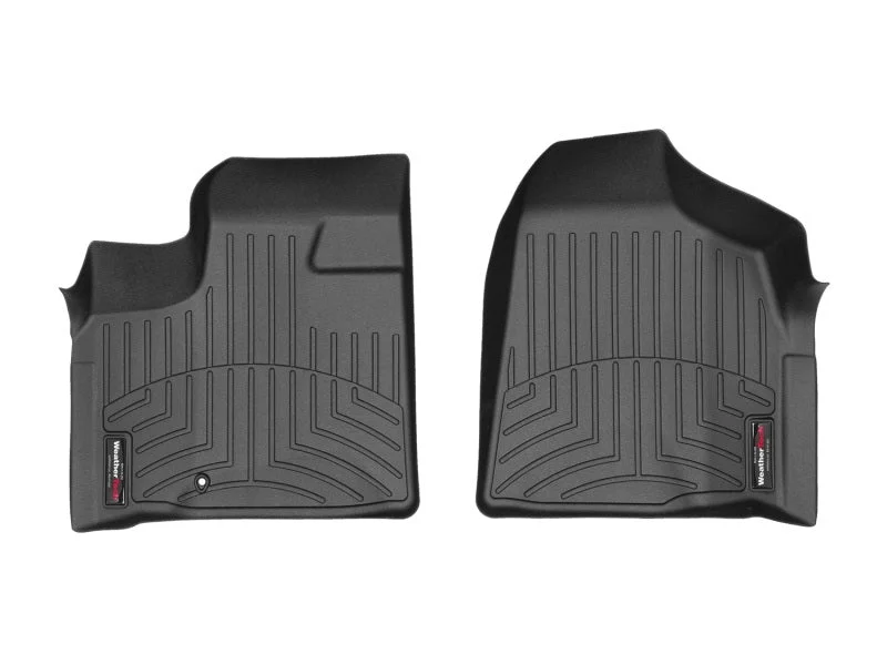 WeatherTech 08+ Chrysler Town & Country Front FloorLiner - Black - Side View