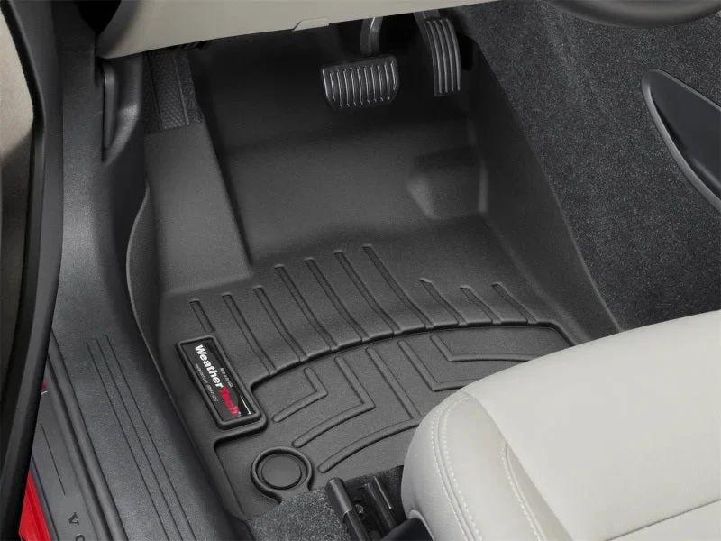 WeatherTech 2019+ Volvo XC40 Front FloorLiner - Black - Side View