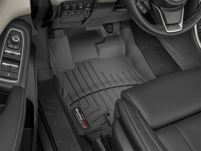 WeatherTech 2019+ Subaru Ascent Front FloorLiner - Black - Side View