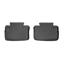 WeatherTech 08-10 Cadillac CTS Rear FloorLiner - Black - Side View