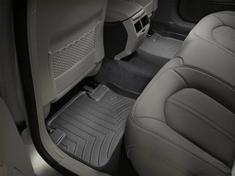 WeatherTech 08-10 Cadillac CTS Rear FloorLiner - Black - Additional View 5