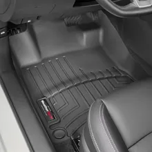 WeatherTech 2019+ Nissan Altima Front FloorLiner - Black - Side View