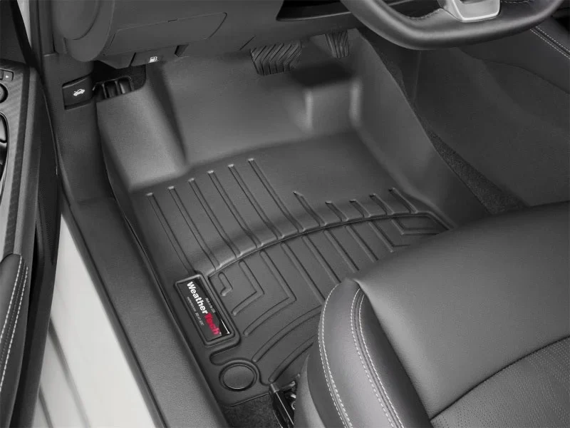 WeatherTech 2019+ Nissan Altima Front FloorLiner - Black - Side View