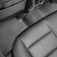 WeatherTech 2019+ Nissan Altima Rear FloorLiner - Black - Side View