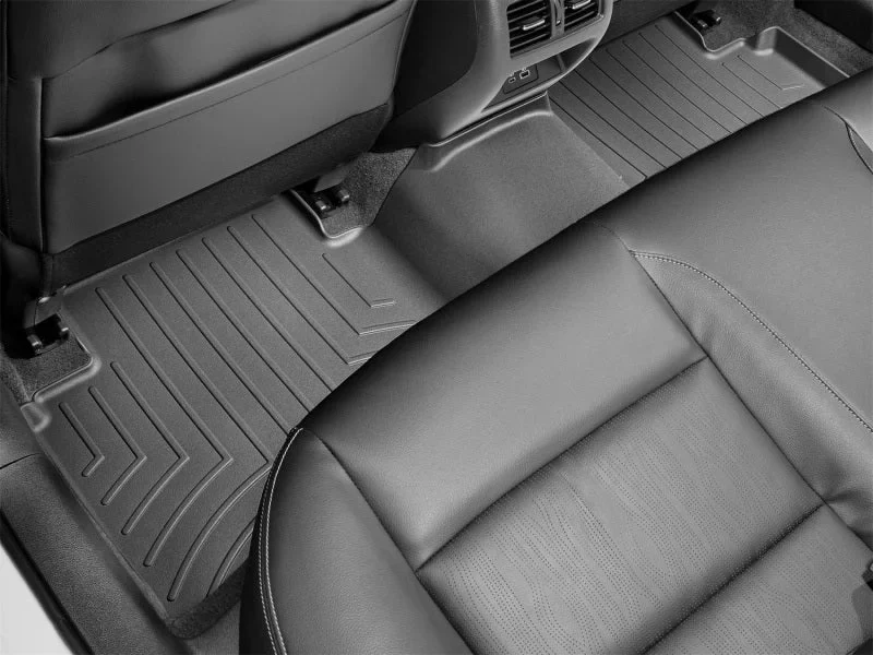 WeatherTech 2019+ Nissan Altima Rear FloorLiner - Black - Side View