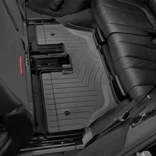 WeatherTech 2019+ BMW X7 40i w/ 7 Passenger Seating 3rd Row FloorLiner - Black - Side View