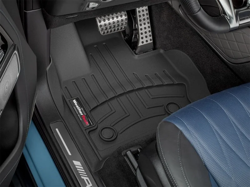 WeatherTech 2019+ Mercedes-Benz G-Class Front FloorLiner - Black - Side View