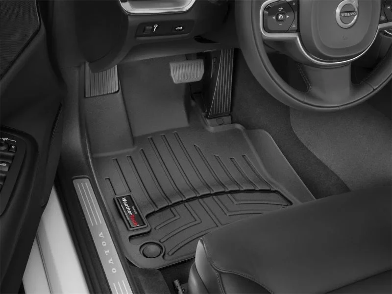 WeatherTech 19-24 Volvo S60 (Will Not Fit Plug-In Hybrid Models) Front FloorLiner - Black - Side View