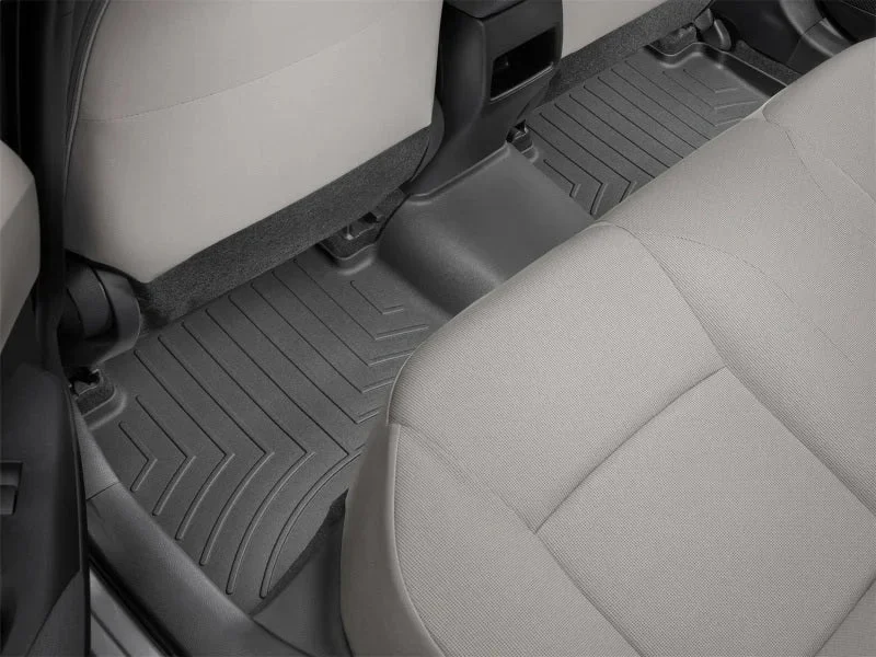 WeatherTech 2020+ Toyota Corolla Sedan Rear FloorLiner - Black - Side View