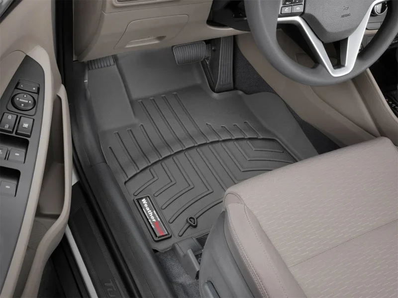 WeatherTech 2020+ Kia Sportage Front FloorLiner - Black - Side View
