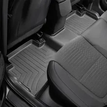 WeatherTech 21+ Kia Seltos Rear FloorLiner - Black - Side View