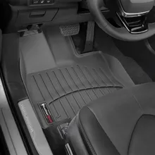 WeatherTech 2020+ Toyota Highlander Front FloorLiner - Black - Side View