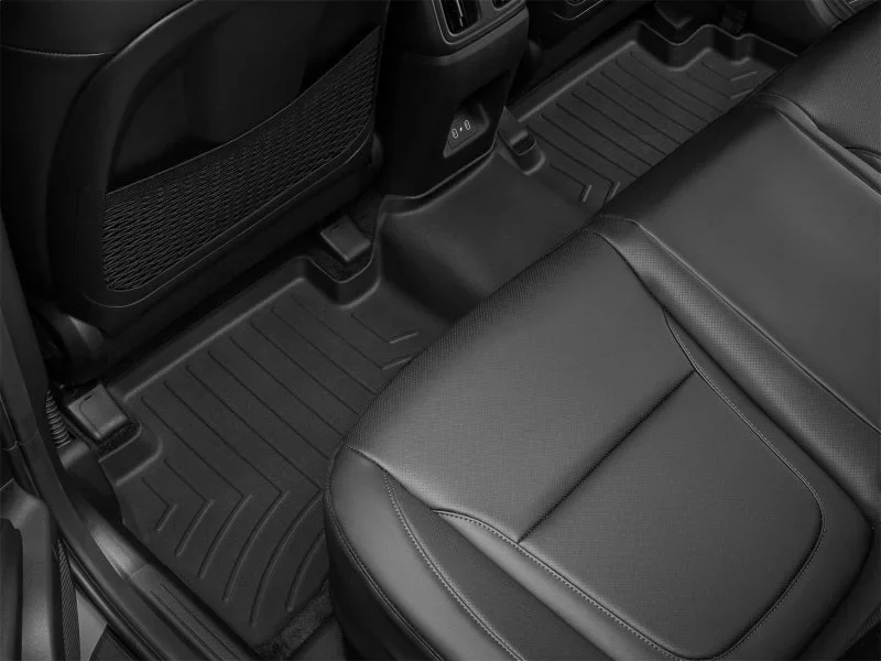 WeatherTech 2022+ Hyundai Tucson Hybrid Rear FloorLiner - Black - Side View