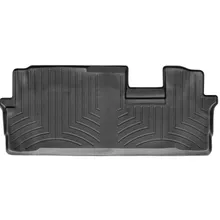 WeatherTech 09-15 Honda Pilot Rear FloorLiner - Black - Installation View
