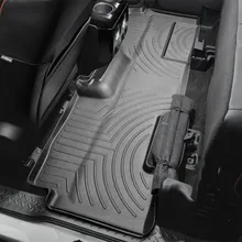 WeatherTech 09+ Ford F150 Super Cab Rear FloorLiner - Black - Additional View 5