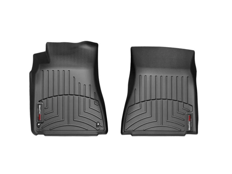 WeatherTech 06-13 Lexus IS Front FloorLiner - Black - Side View
