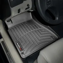 WeatherTech 06-13 Lexus IS Front FloorLiner - Black - Installation View