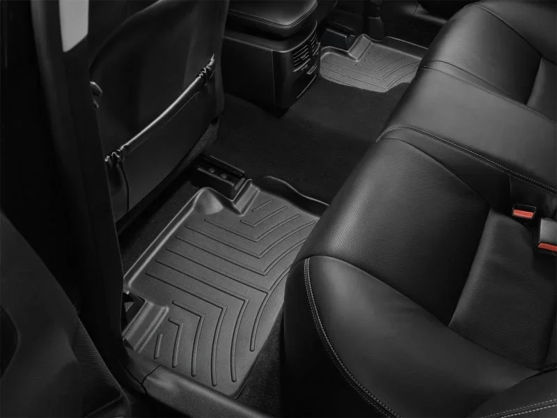 WeatherTech 06-13 Lexus IS Rear FloorLiner - Black - Additional View 5