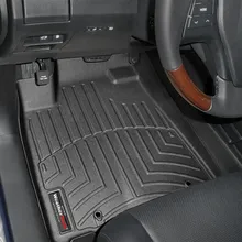 WeatherTech 10-12 Lexus RX Front FloorLiner - Black - Installation View