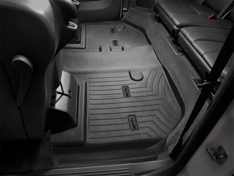 WeatherTech 07-13 GMC Yukon XL Rear FloorLiner - Black - Additional View 5