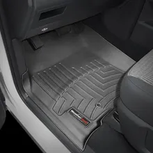 WeatherTech 09+ Dodge Ram 1500 Front FloorLiner - Black - Installation View