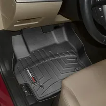 WeatherTech 10+ Mazda Mazda3 Front FloorLiner - Black - Installation View