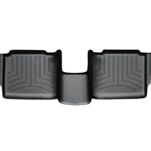 WeatherTech 10+ Ford Taurus Rear FloorLiner - Black - Side View