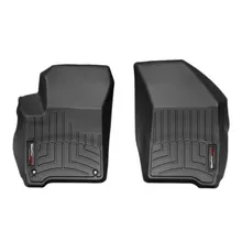 WeatherTech 11-13 Dodge Journey Front FloorLiner - Black - Side View