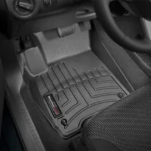 WeatherTech 11-13 Dodge Journey Front FloorLiner - Black - Installation View