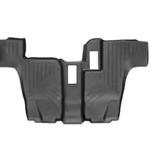 WeatherTech 13+ Mercedes-Benz GL-Class Rear FloorLiner - Black - Back View