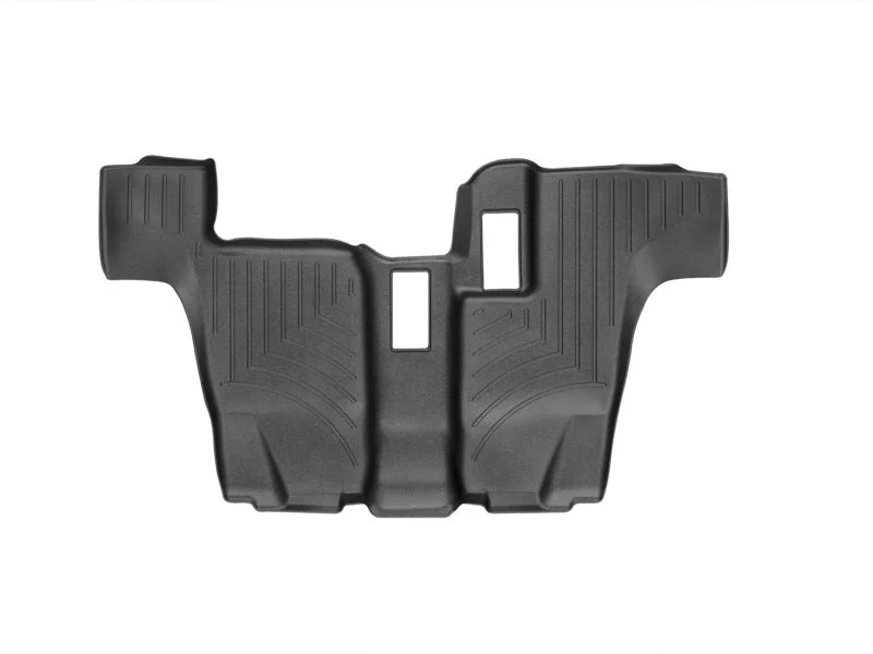 WeatherTech 13+ Mercedes-Benz GL-Class Rear FloorLiner - Black - Back View