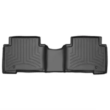 WeatherTech 13+ Hyundai Santa Fe Rear FloorLiner - Black - Side View