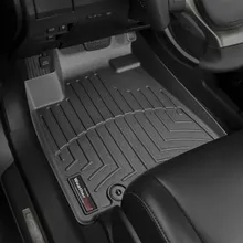 WeatherTech 13+ Lexus RX Front FloorLiner - Black - Installation View