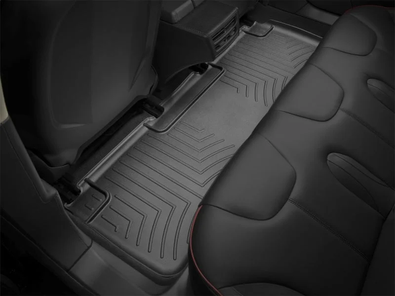 WeatherTech 12+ Tesla Model S Rear FloorLiner - Black - Installation View