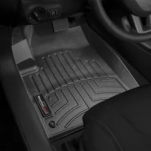 WeatherTech 13+ Dodge Dart Front FloorLiner - Black - Installation View