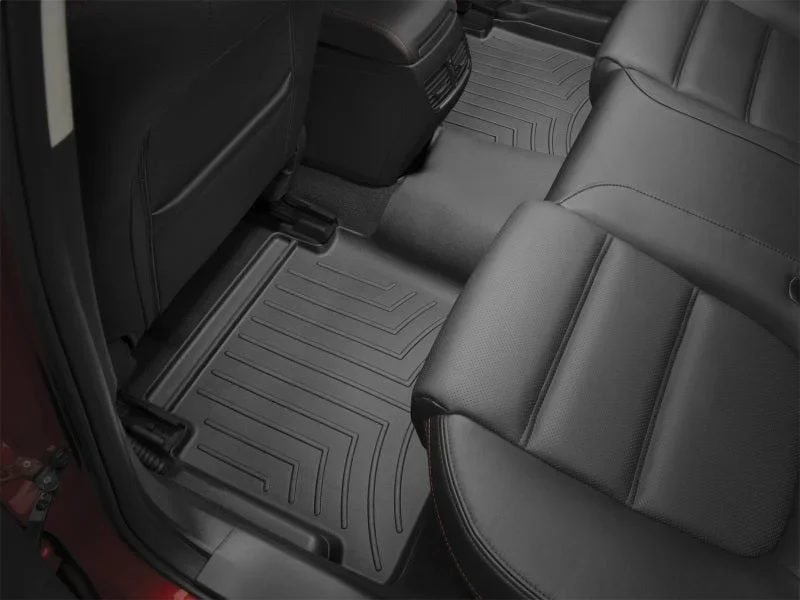 WeatherTech 14+ Mazda Mazda6 Rear FloorLiner - Black - Installation View