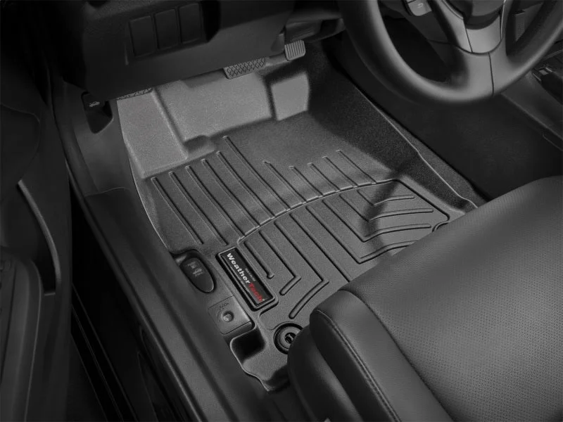 WeatherTech 13+ Acura ILX Front FloorLiner - Black - Installation View