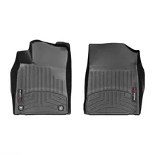 WeatherTech 13+ Toyota Avalon Front FloorLiner - Black - Back View
